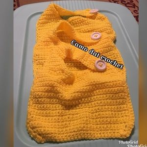 Solid color crochet bibs pack of 3